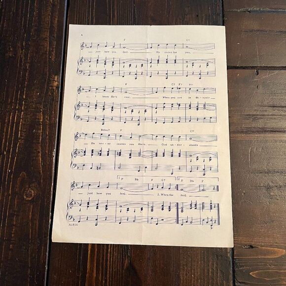 Gospel Sheet Music Set of 2 - Picture 4 of 7